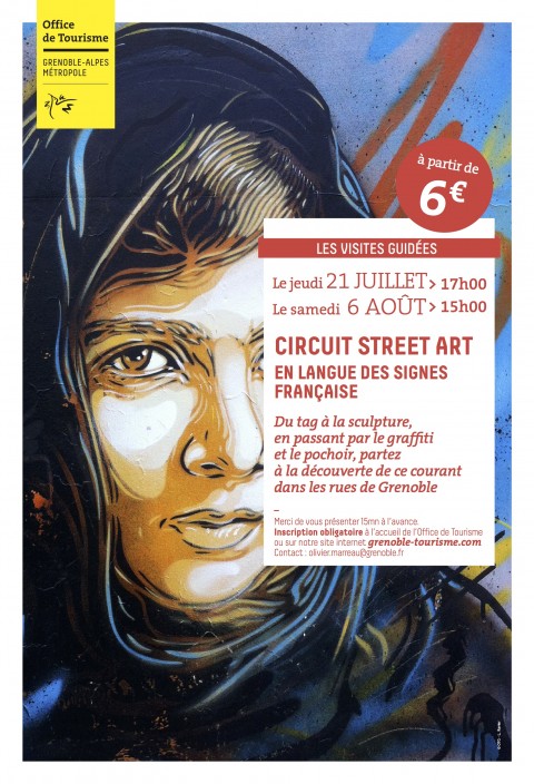 Eté – Office Tourisme LSF de Grenoble: Visite street art