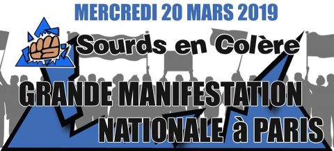 Mercredi 20 Mars 19: Grand manifestation Nationale à Paris!